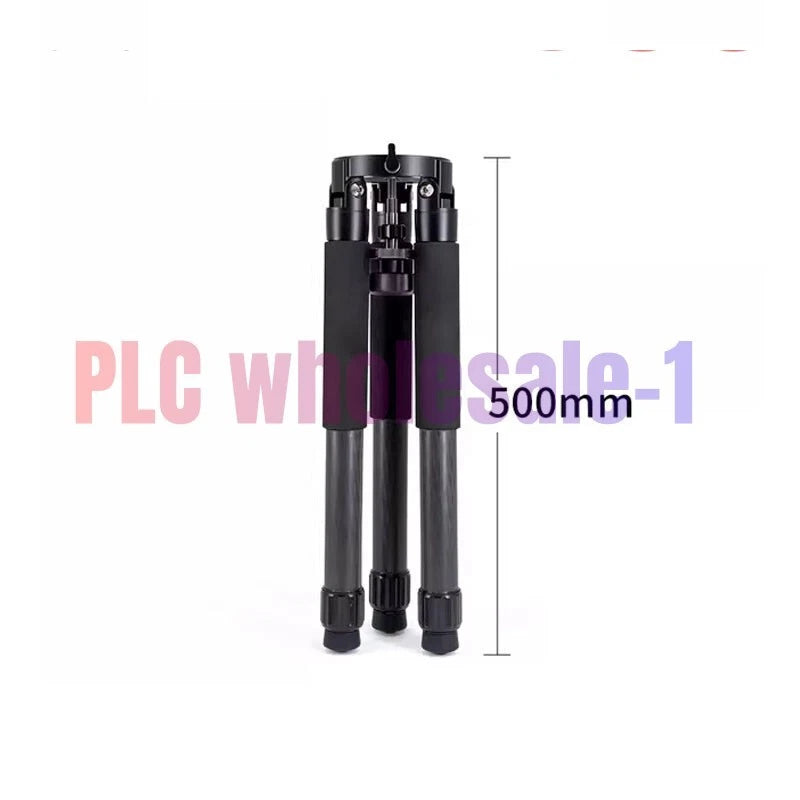 1PC TC40 Lightweight Carbon Fibre Portable Camera Tripod 50KG Load Capacity