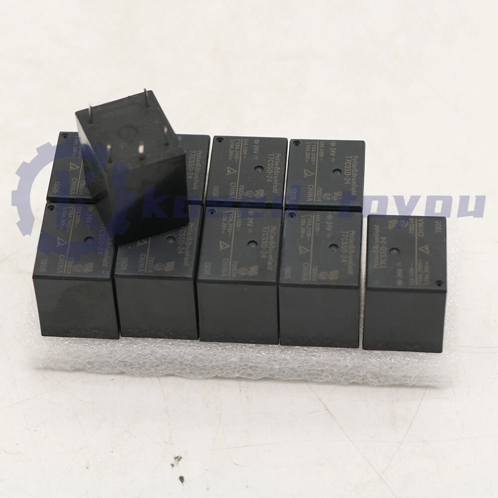 10PCS T7CS5D-24 For TE Relay 24V 10A 5PIN US