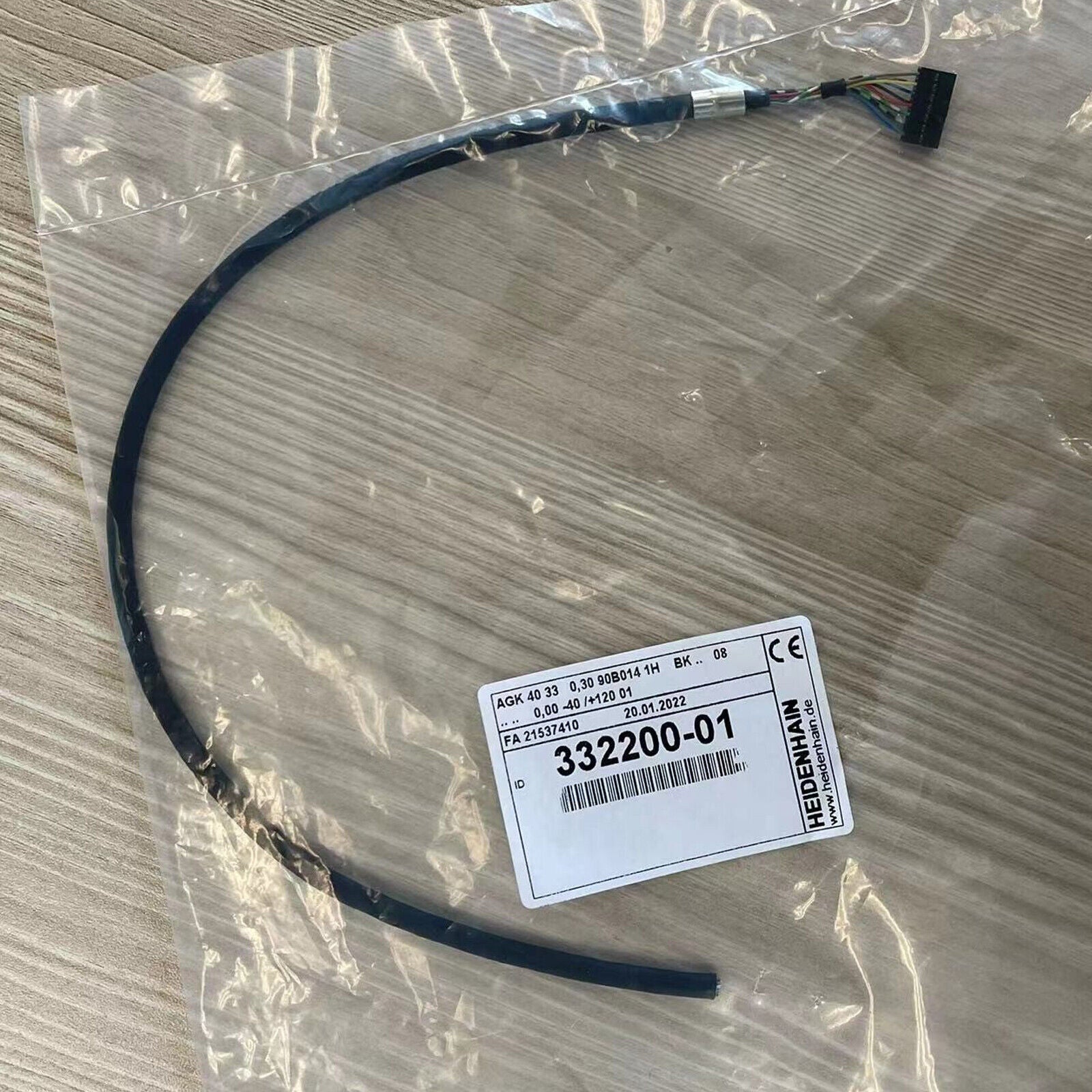 new HEIDENHAIN output cable 0.30 meter ID: 332200-01  sealed in bag FAST SHIP#XR