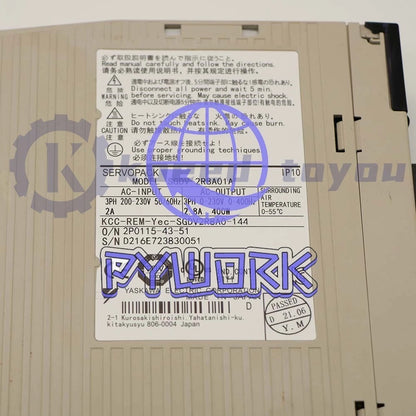 SGDV-2R8A01A Yaskawa SGDV-2R8A01A servo drive (1PCS)