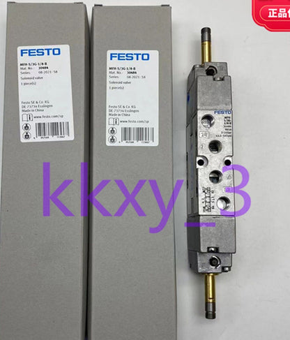 new 1 PCS FESTO solenoid valve MFH-5/3G-1/8-B 30484 - FESTO