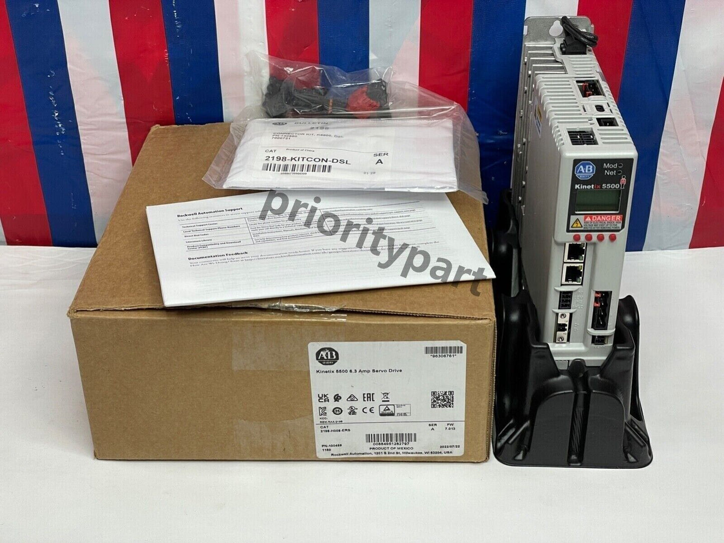 Allen Bradley 2198-H008-ERS Kinetix 5500 Servo Drive - ALLEN BRADLEY