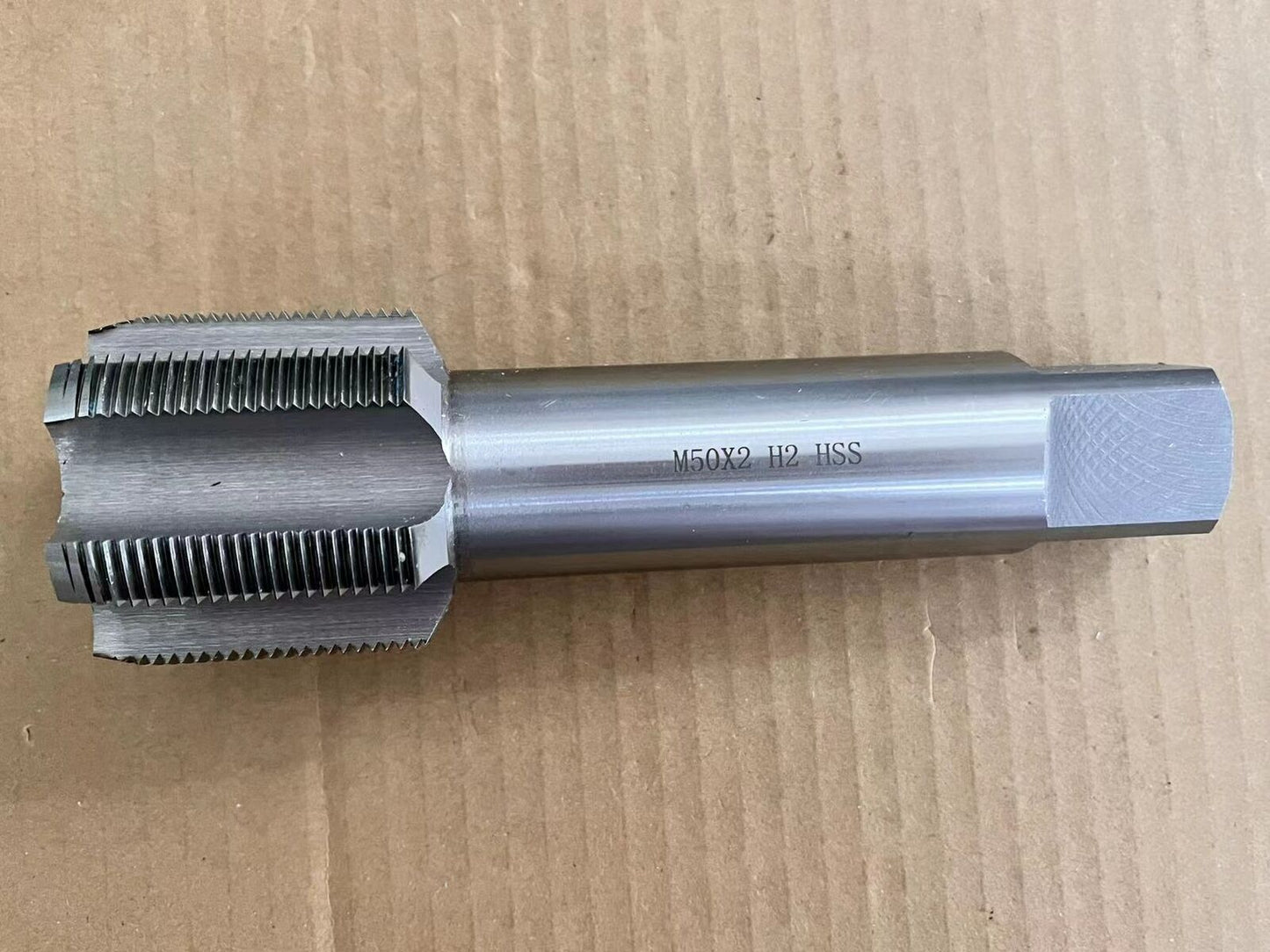 new 1pcs 50mm x 2.0 Metric HSS Right hand Thread Tap M50 x 2 mm - HSS TAP TOOL