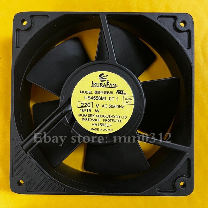 new 1pcs IKURA US4556ML-0T1 220V iron leaf high temperature fan - IKURA