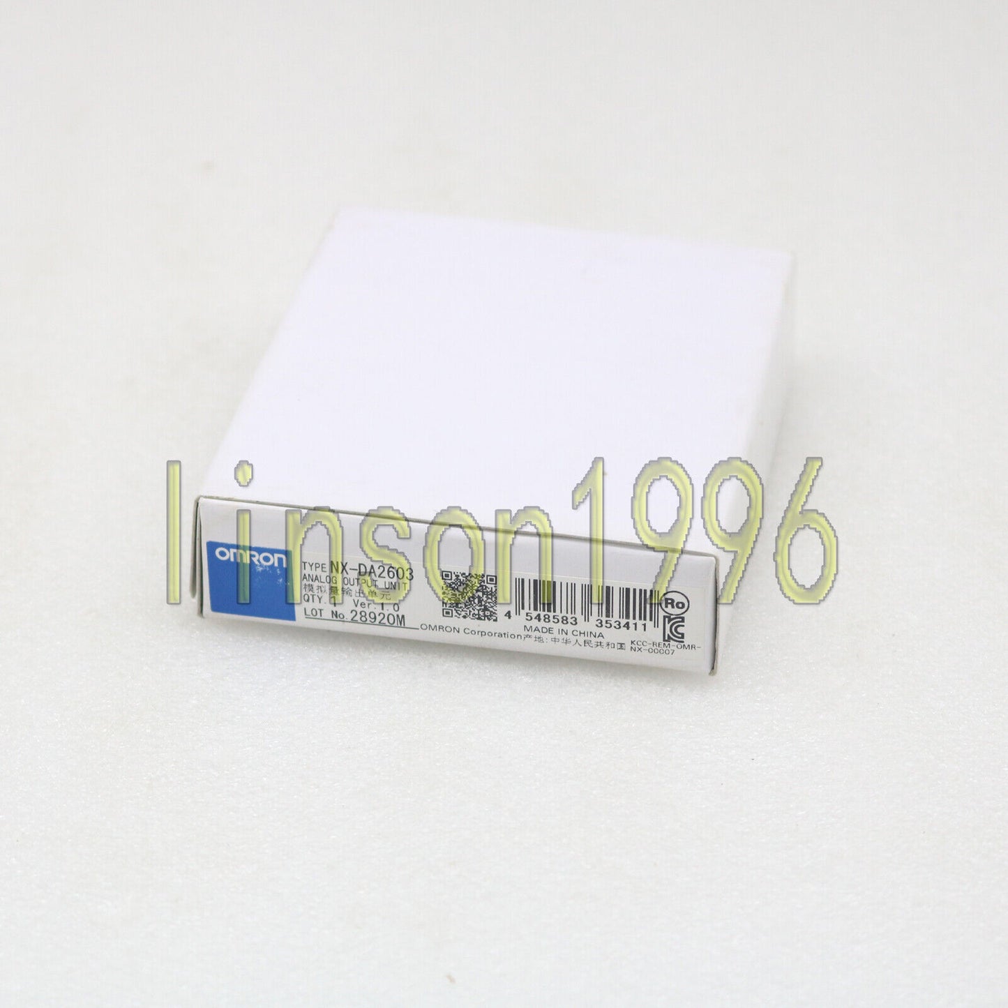 OMRON NX-DA2603 Analog Output Unit - OMRON
