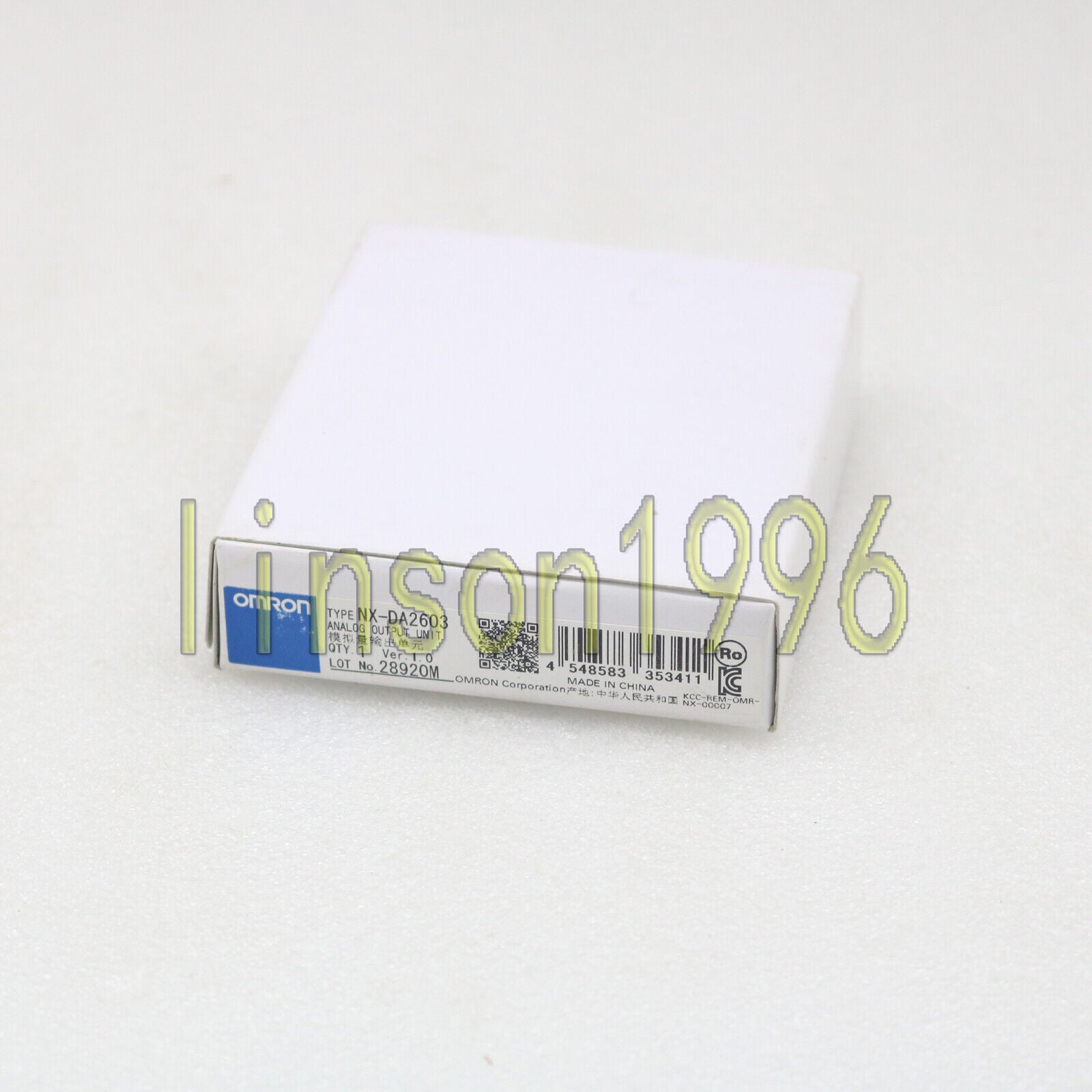 OMRON NX-DA2603 Analog Output Unit - OMRON
