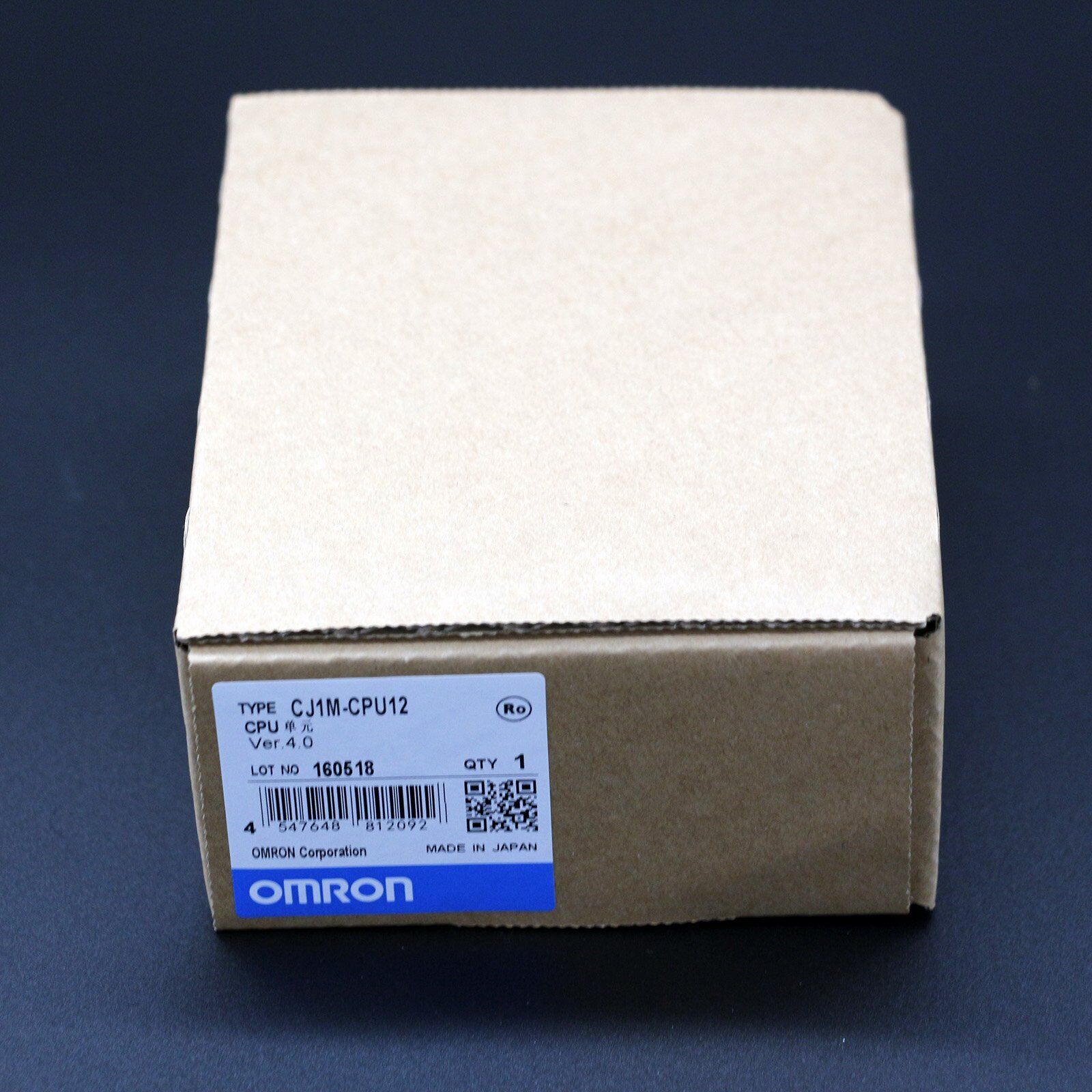 new OMRON CJ1M-CPU12 CJ1MCPU12 CPU Unit Module in Box - KOEED