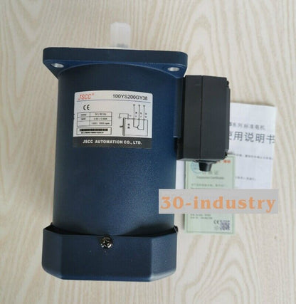 JSCC 3-Phase 200W 380V Motor - Model 100YS200GY38 - 1PCS - JSCC