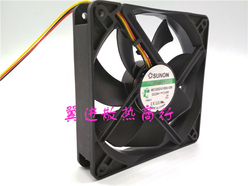 1pcs SUNONMEC0252V2-000U-G99 24V 3.5W 12025 12 cm 3-wire inverter fan