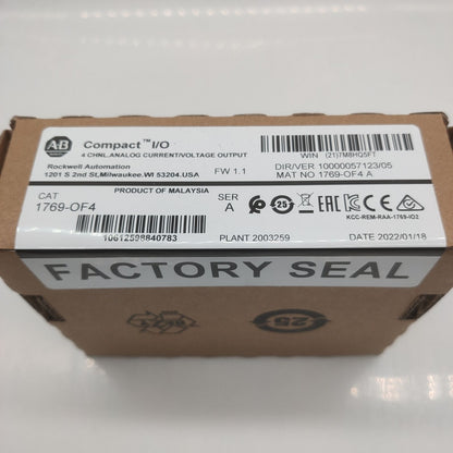 Allen Bradley 1769OF4 Series A Analog Output Module - ALLEN BRADLEY
