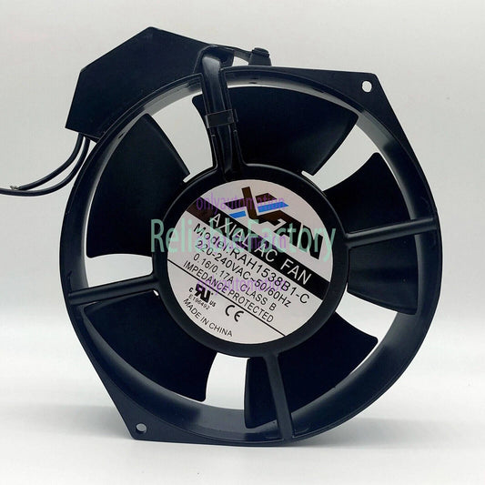 1PCs AXIA RAH1538B1-C AC Fan 220-240V~