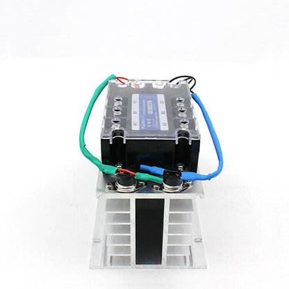 new Three-phase solid state relay FDR3-A4840Z AC 40A SSR-3 non-contact with radiator - KOEED