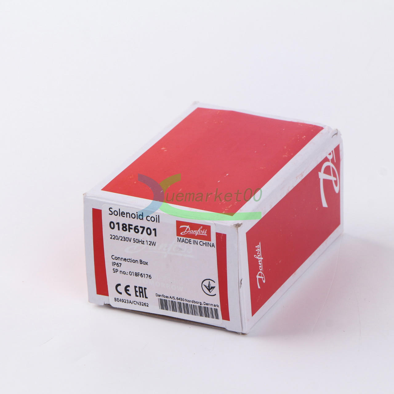 new 1pcs In Box Danfoss Solenoid Valve Coil 018F6701 - DANFOSS