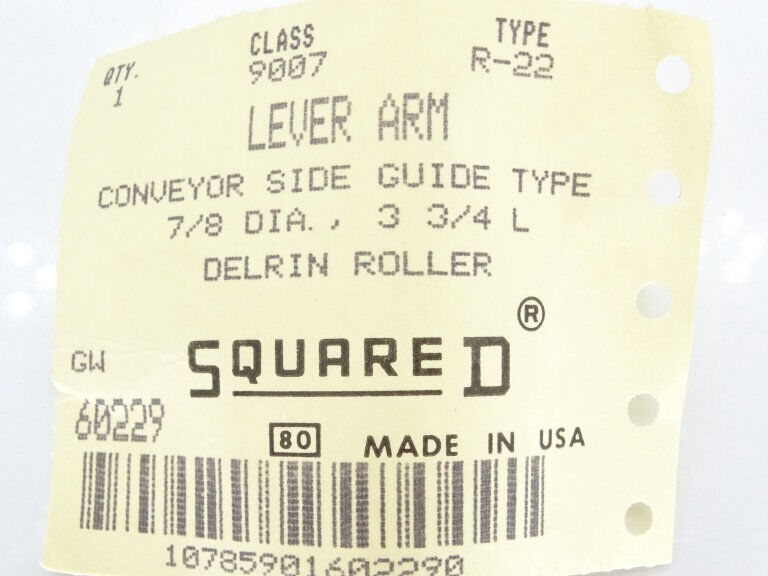 SQUARE D 9007R22 SWITCH - High-Quality Switchboard with 22 Slots - SQUARE D