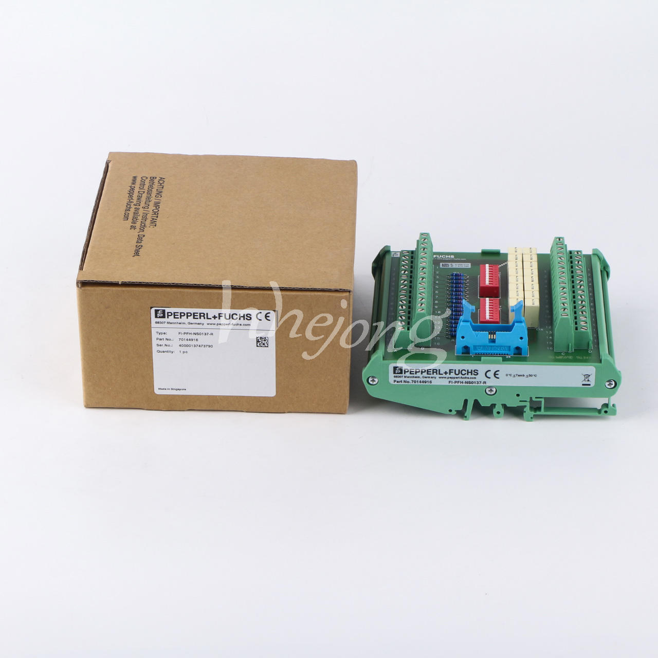 Pepperl+Fuchs Terminal Board P+F FI-PFH-NS0137-R, Compact and Durable - PEPPERL+FUCHS