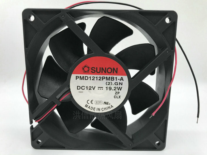 SUNON PMD1212PMB1-A(2).GN DC12V 19.2W 12038 12cm cooling fan