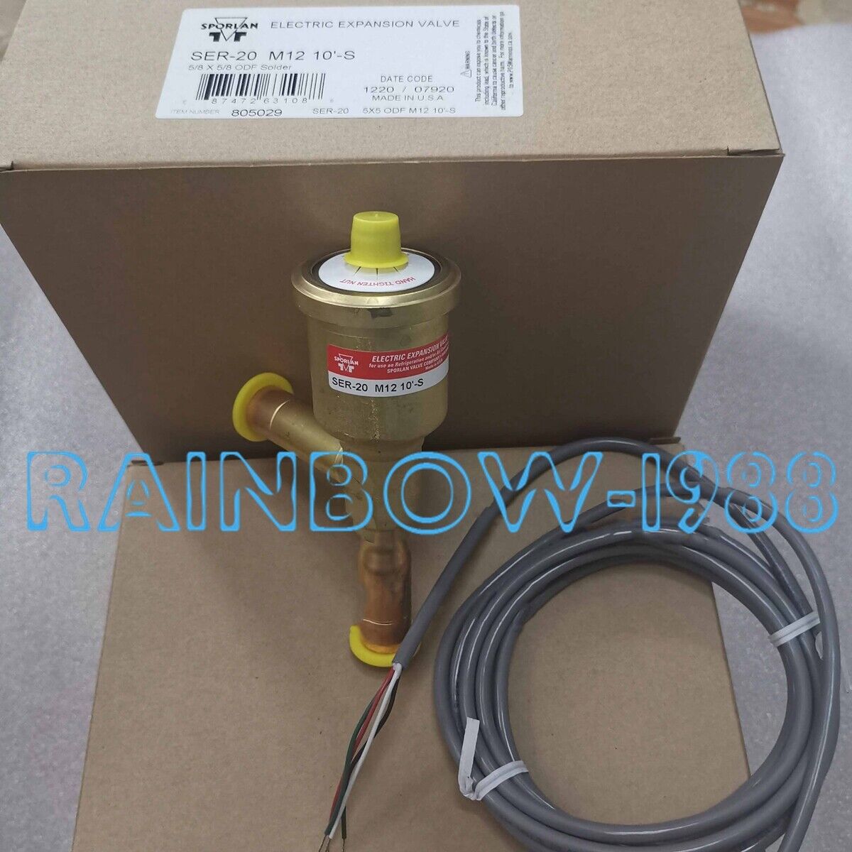 new QTY:1 FOR Sporlan electronic expansion valve SER-20-M12 10-S=SER-20-10-S - SPORLAN