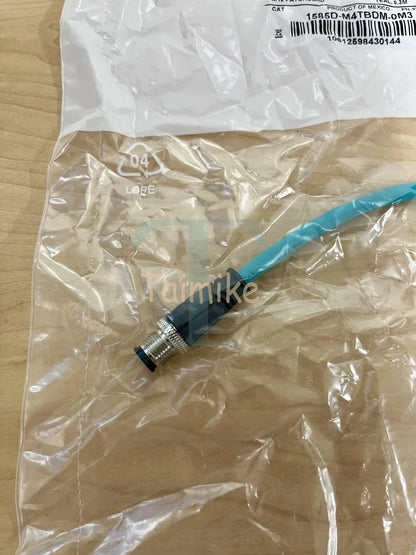 ! Allen-Bradley AB 1585D-M4TBDM-0M3 M12 Ethernet Patchcord 0.3 M - 270573