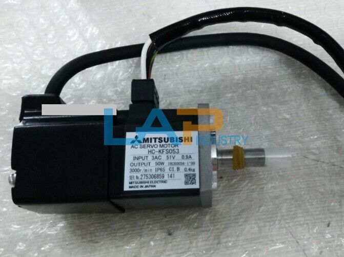 Mitsubishi HC-KFS053 AC Servo Motor - 51V 0.9A 3000r/min - MITSUBISHI