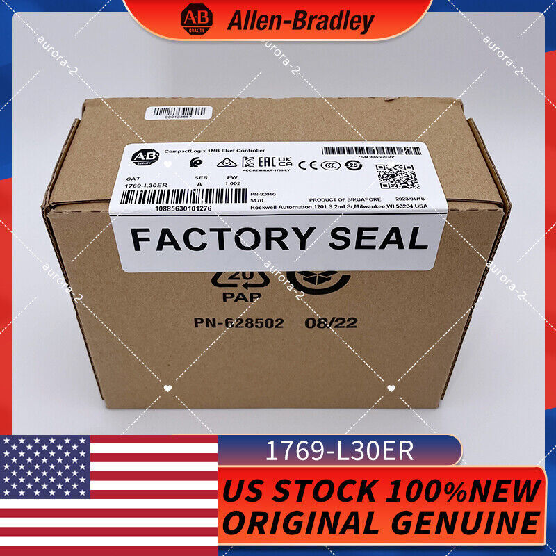 [1769-L30ER] LED Display CompactLogix 1MB ENet Controller US AB - COMPACTLOGIX