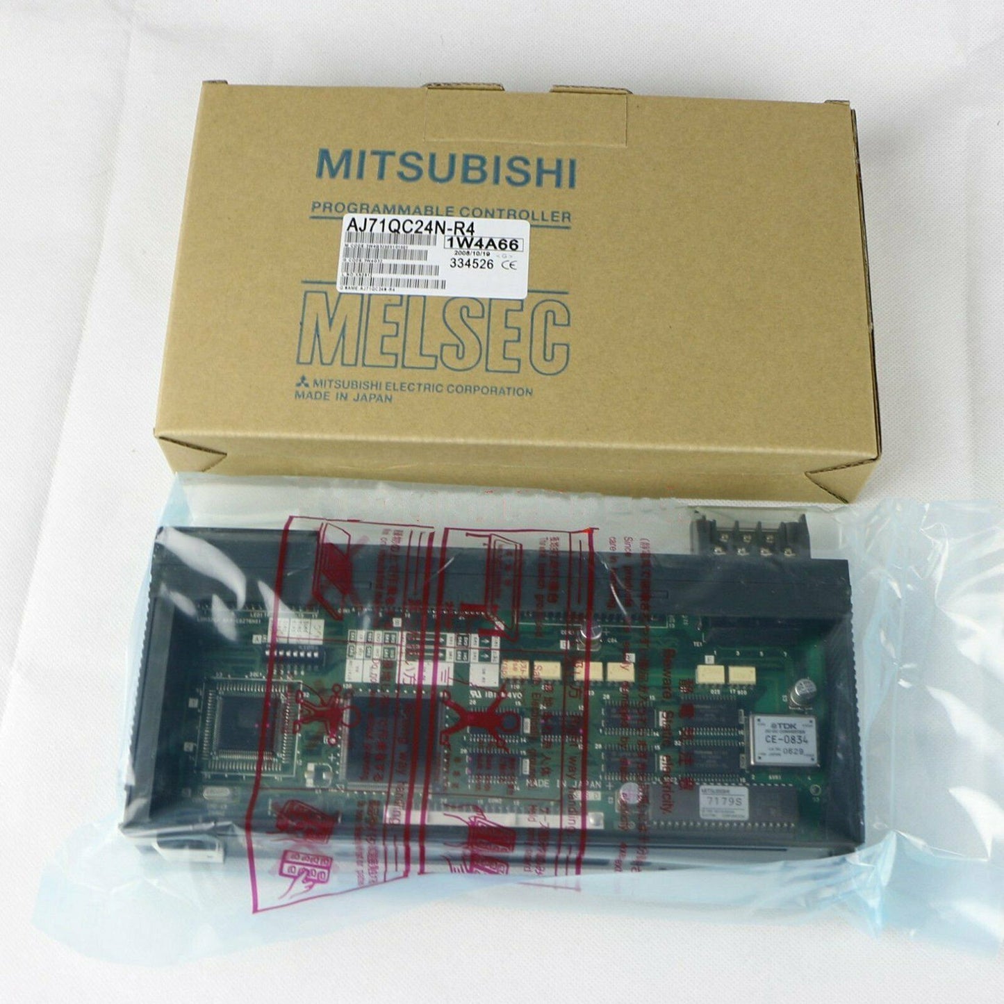 Mitsubishi AJ71QC24N-R4 PLC module - MITSUBISHI