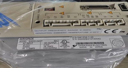 New Yaskawa SGDG-04GT Servo Driver | High Performance Servo Motor | 24V DC Servo Driver | 100A Continuous | High Torque - YASKAWA