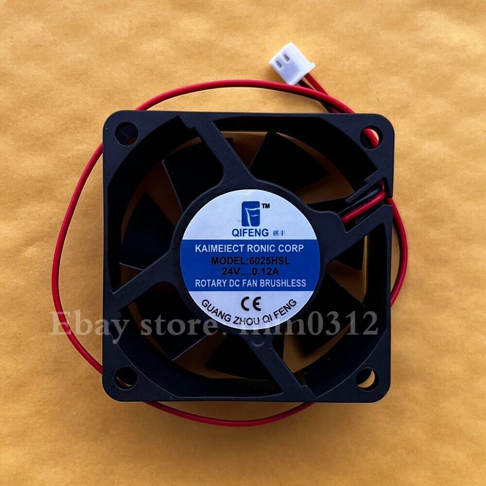 new 1pcs QIFENG 6025HSL 24V 0.12A 6CM 6025 Inverter cooling fan - QIFENG