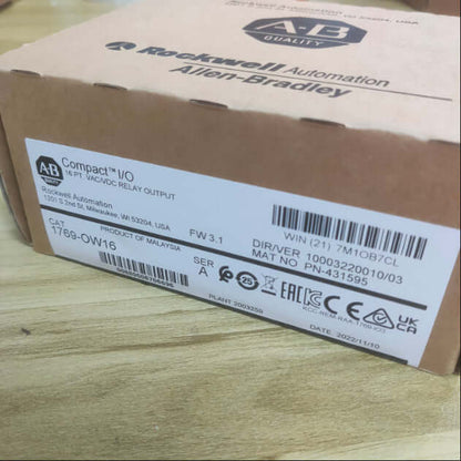 Allen Bradley CompactLogix Relay Output Module 1769OW16 - ALLEN BRADLEY