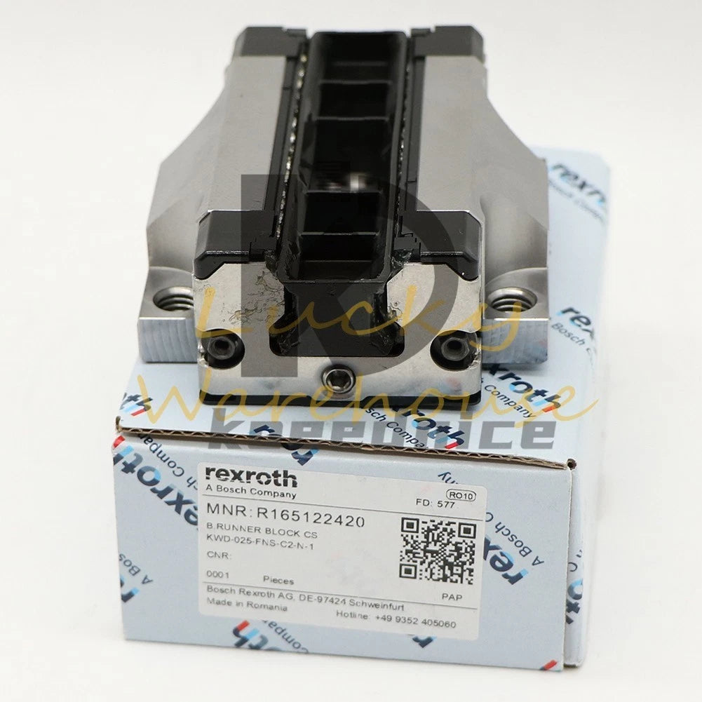 ONE R165122420 Rexroth RUNNER BLOCK BLOCK BALL BEARING ~
