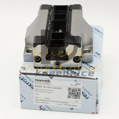 ONE R165122420 Rexroth RUNNER BLOCK BLOCK BALL BEARING ~
