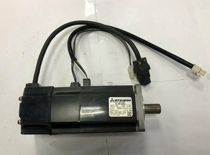 Mitsubishi servo motor HC-MF43BG1 – Used, Tested, Good Condition - MITSUBISHI