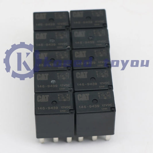 10PC CAT 146-9439 12VDC Automotive Relay 5Pins