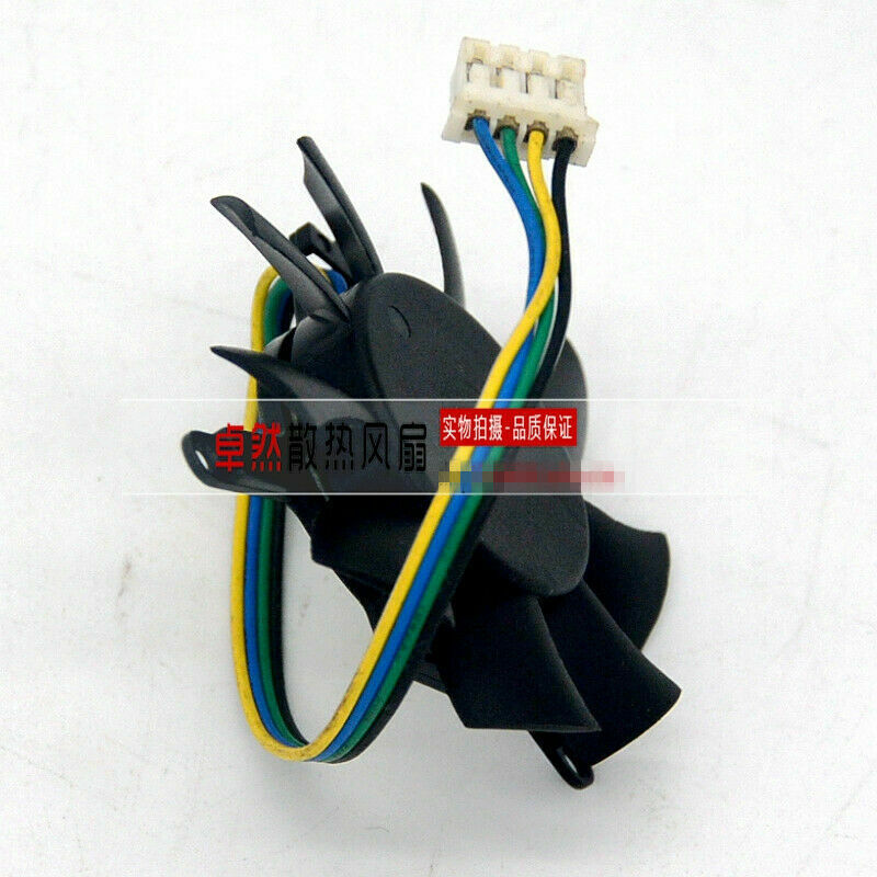 new 1PC MAGIC MGT5012XF-W10 12V 0.19A 5CM 4-wire graphics card cooling fan