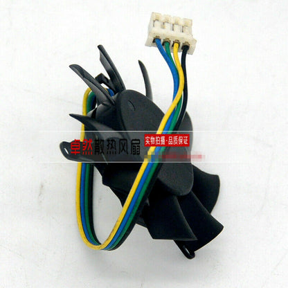 new 1PC MAGIC MGT5012XF-W10 12V 0.19A 5CM 4-wire graphics card cooling fan