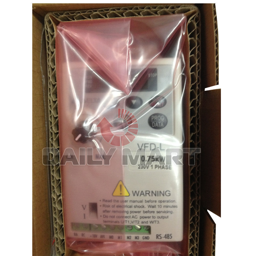 new DELTA VFD007L21A Drives VFD-L Series DC Injection Programmable Logic Controller - DELTA