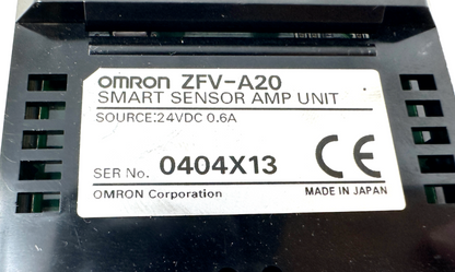 used Omron ZFV-A20 Smart Sensor *Cord Cut Short* - OMRON