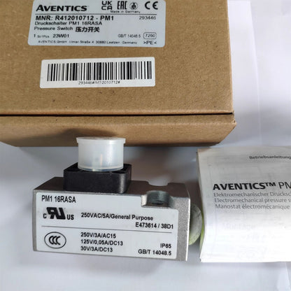 1pcs AVENTICS Pressure Switch R412010712 Series PM1 0.2-16bar
