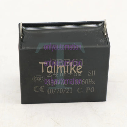 1PCS CBB61 24uF 350 V AC Small gasoline Generator 50/60Hz SH capacitor CQC