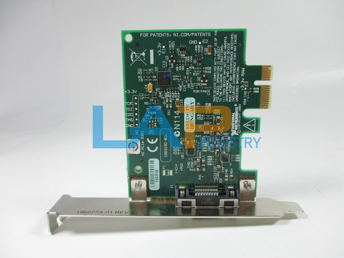 used 1PCS National Instruments NI PCIe-8361 MXI-Express Interface Card 779504-01