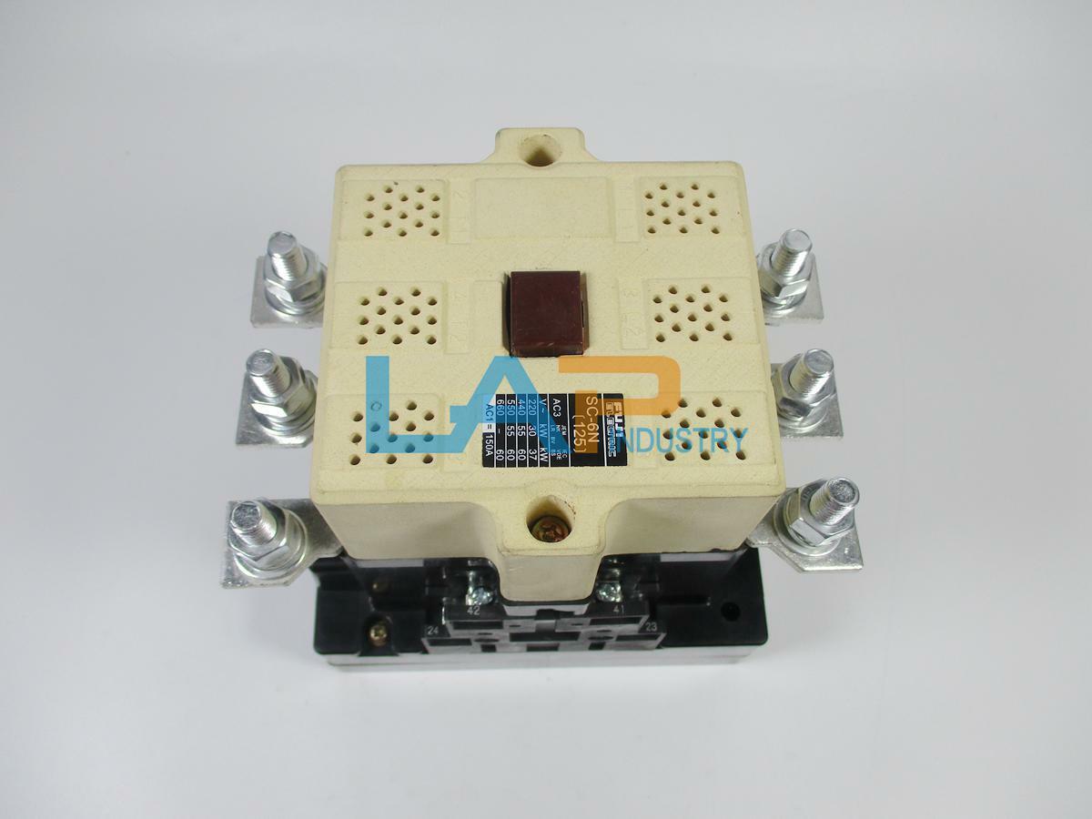 new 1PCS  For Fuji AC Contactor SC-6N DC100-110V AC100-127V 2a2b(2NO2NC) 50/60Hz