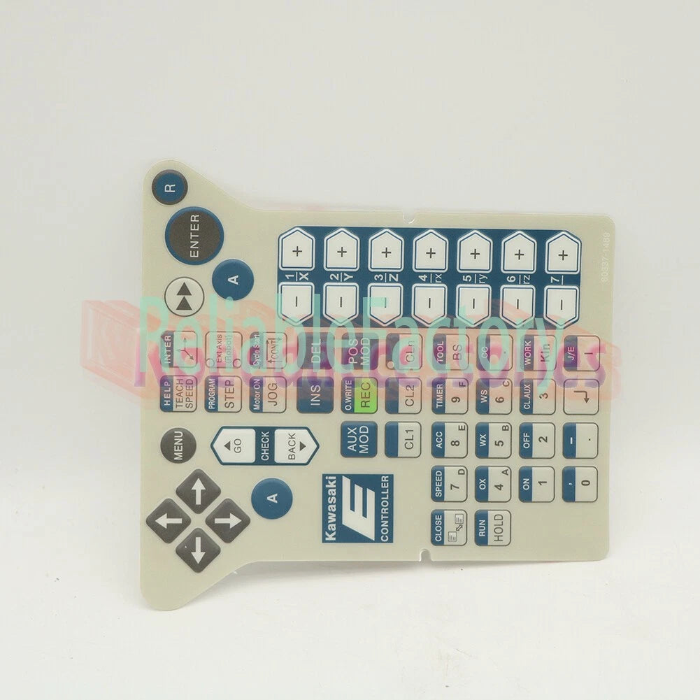 1Pc 60337-1489 keypad Button membrane film F Kawasaki robot 50817 teach pendant