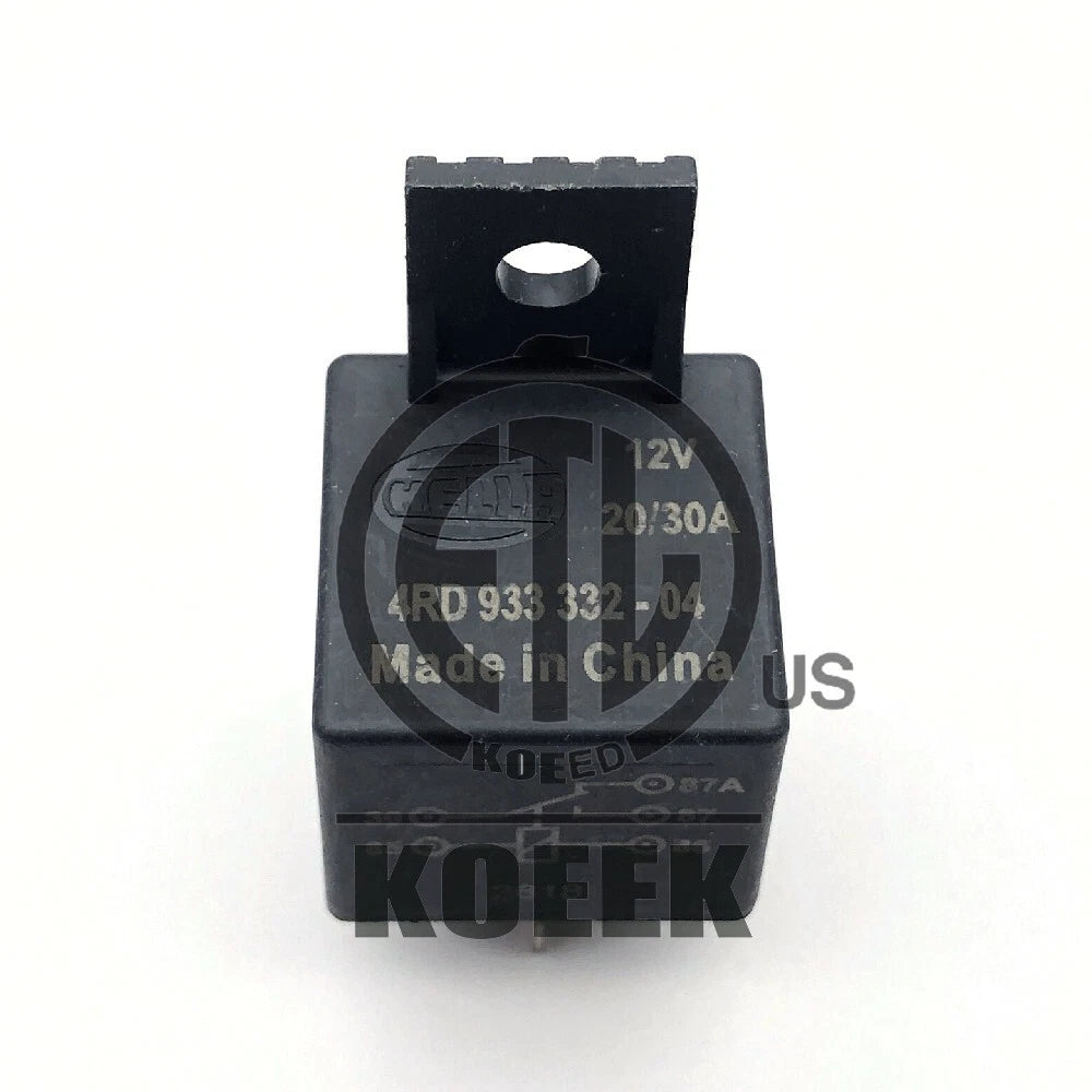 1PC HELLA 4RD933332-04 Power Relay 12VDC 5Pin 20/30A