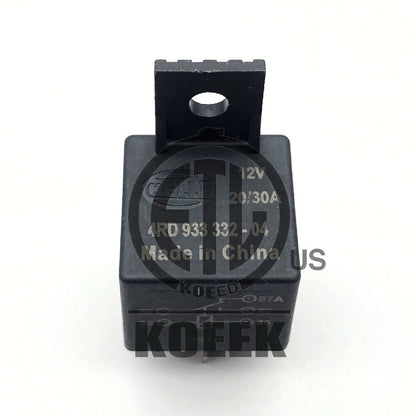 1PC HELLA 4RD933332-04 Power Relay 12VDC 5Pin 20/30A