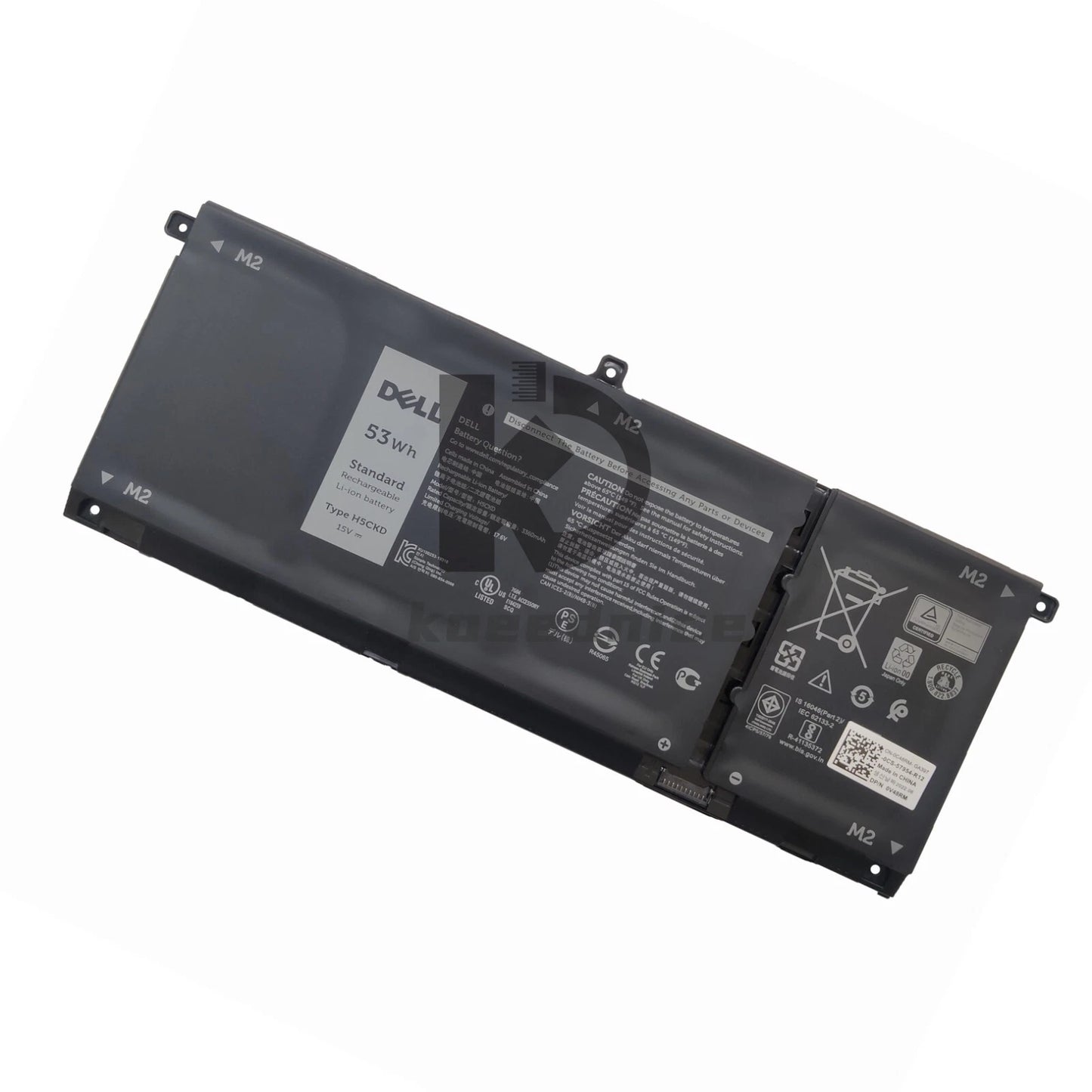 OEM 53Wh H5CKD Battery For Dell Inspiron 5300 5301 5401 5402 Latitude 3410 3510