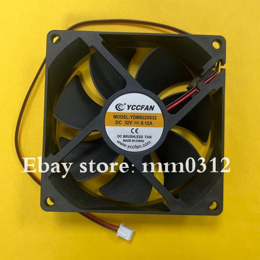 YCCFAN YDM9225S32 9225 DC32V 0.12A 2-wire cooling fan