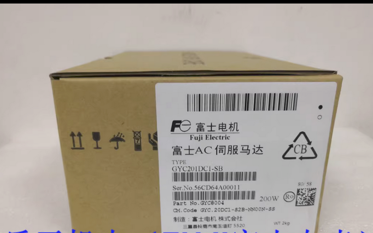 new 1PC FUJI GYC201DC1-SB GYC201DC1SB AC Servo Motor ping - FUJI