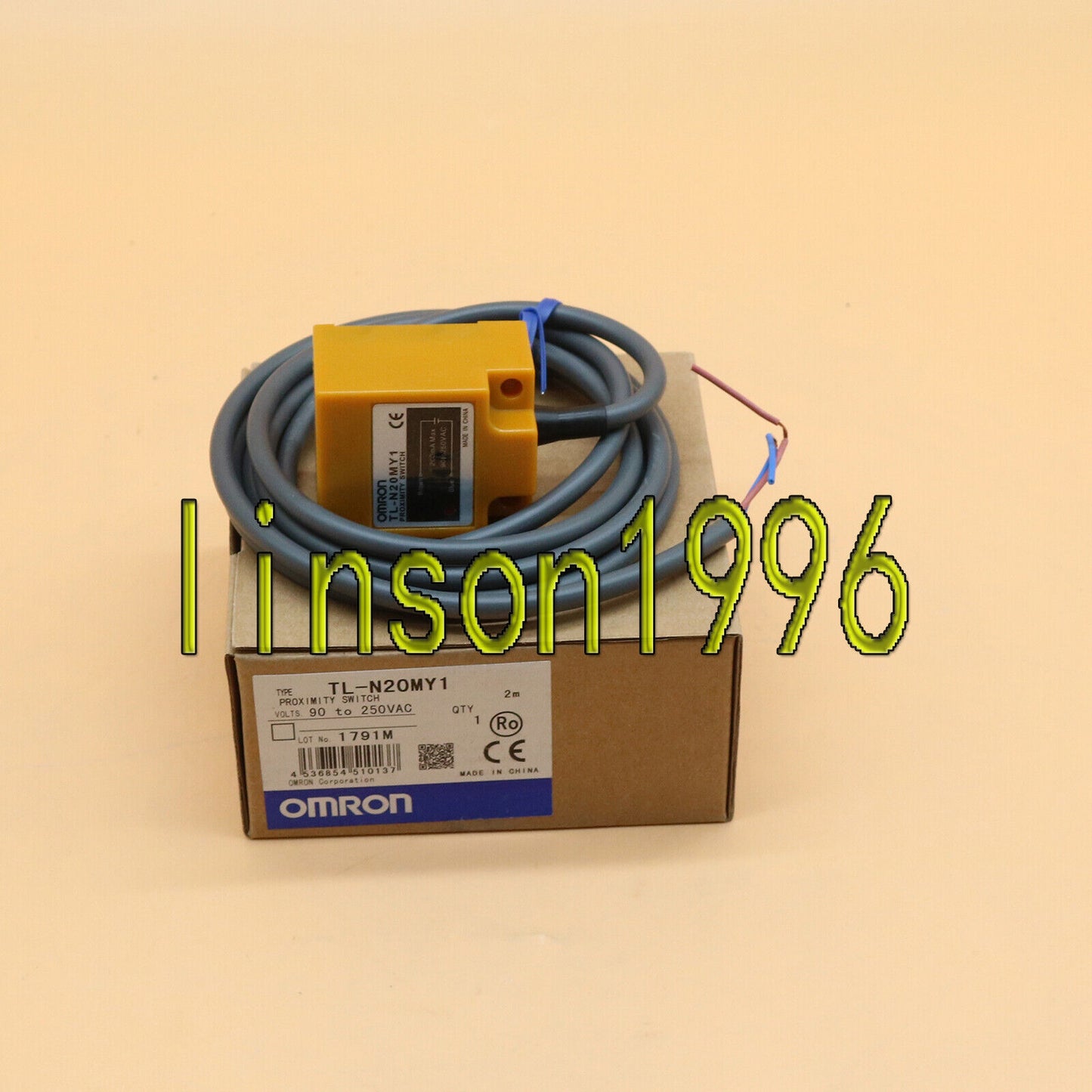 Omron TL-N20MY1 Proximity Switch 90-250VAC Fast Delivery - OMRON