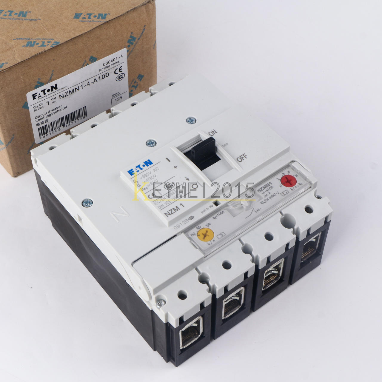 new 1PCS Eaton Circuit breaker NZMN1-4-A100 Eaton