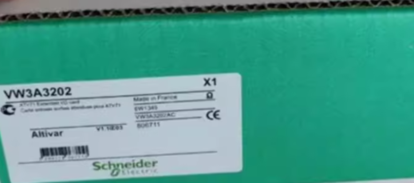 Schneider VW3A3202 Inverter control Card - SCHNEIDER