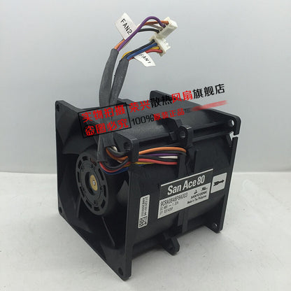 Sanyo 9CRA0848P8A003 48V 1.32A 8CM 8080 car supercharged violent fan